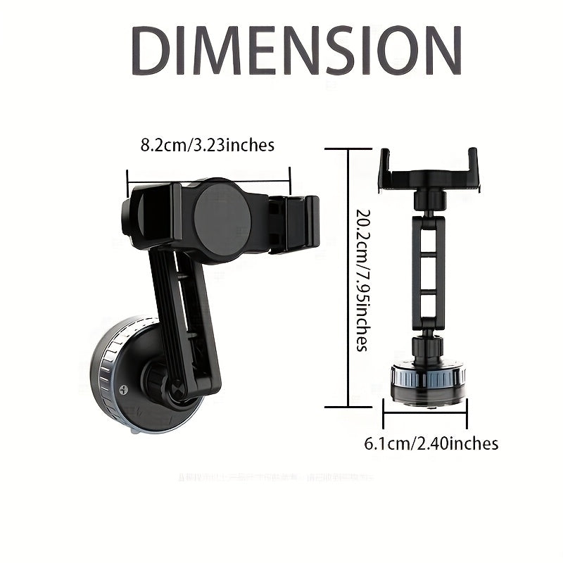 2025 Vacuum Suction Cup Mobile Phone Holder Multifunctional Hole-Free Wall-mounted Mobile Phone Holder Suitable for Kitchen and Bathroom Desktop Mobile Phone Holder Suitable for Car