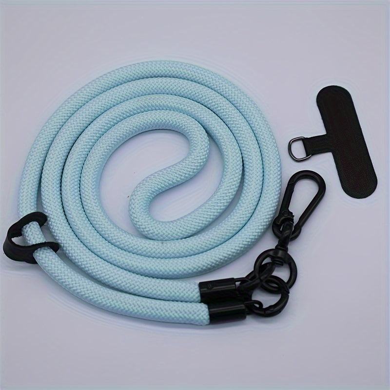 Durable Nylon Crossbody Phone Strap - Adjustable Anti-Drop Anti-Loss for Outdoor Enthusiasts.
