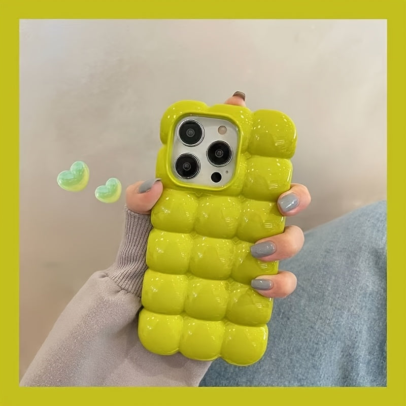 Luxlany 3D Grid Simplicity Phone Case for Iphone