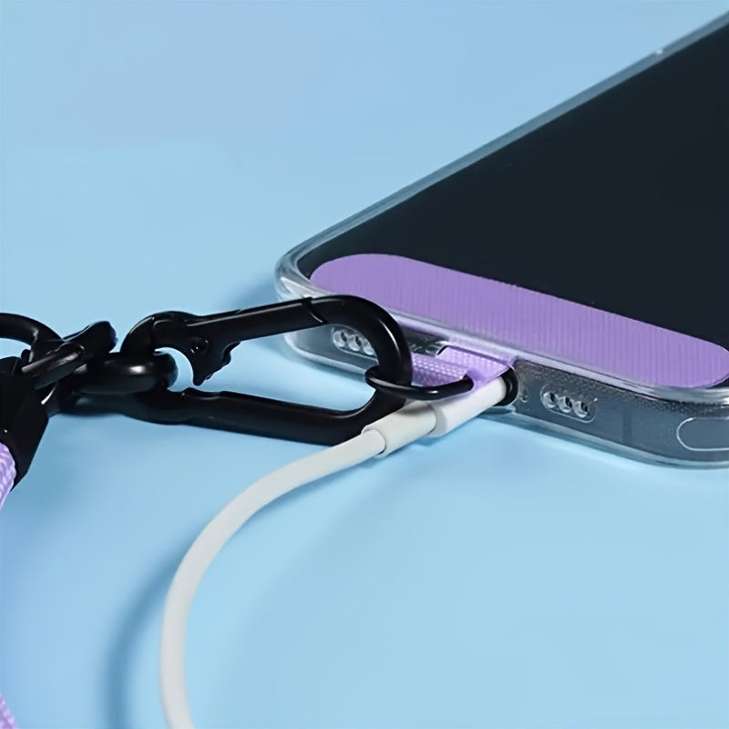Durable Nylon Crossbody Phone Strap - Adjustable Anti-Drop Anti-Loss for Outdoor Enthusiasts.