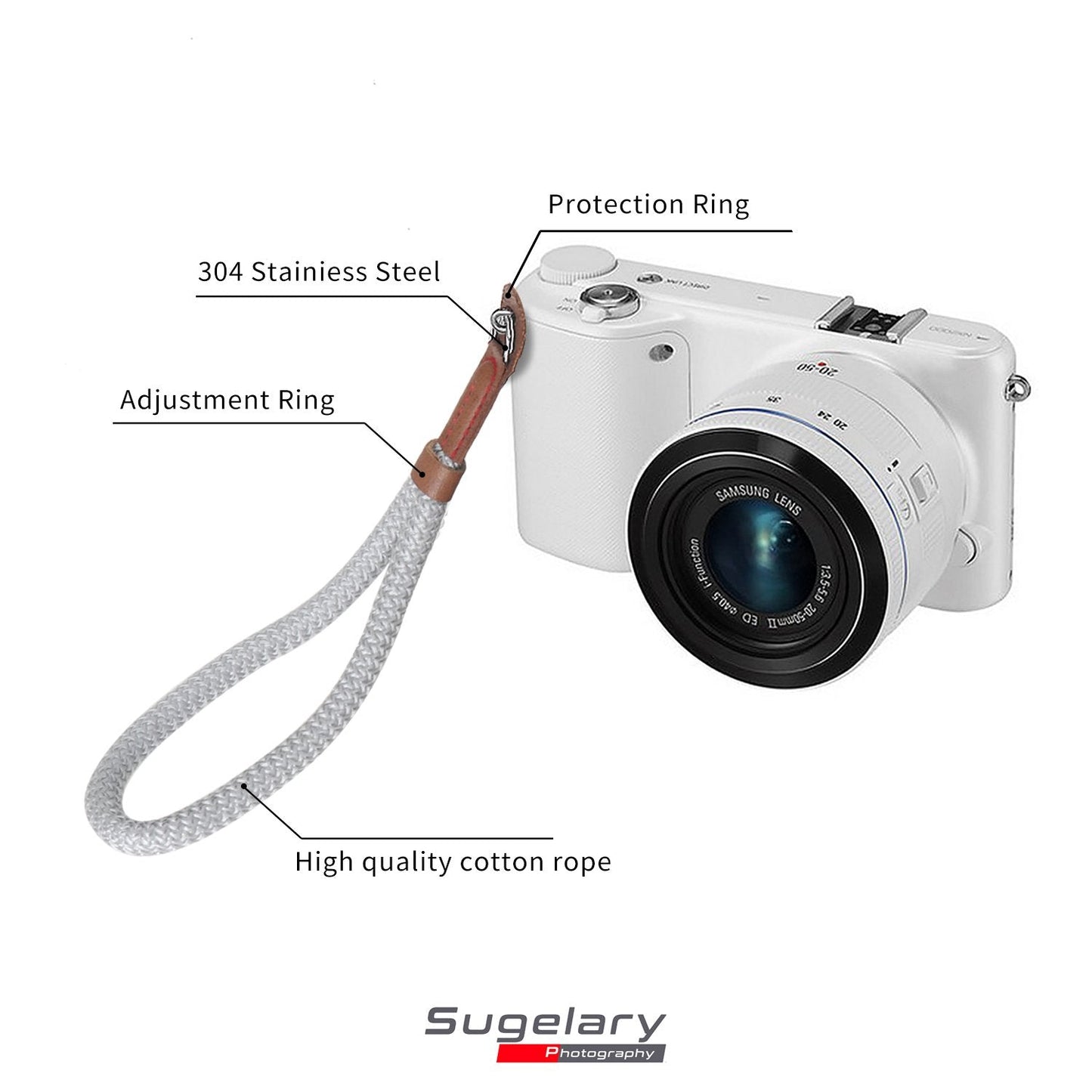 Soft cotton leather camera DSLR strap for Canon, Sony, Nikon ,fujifilm