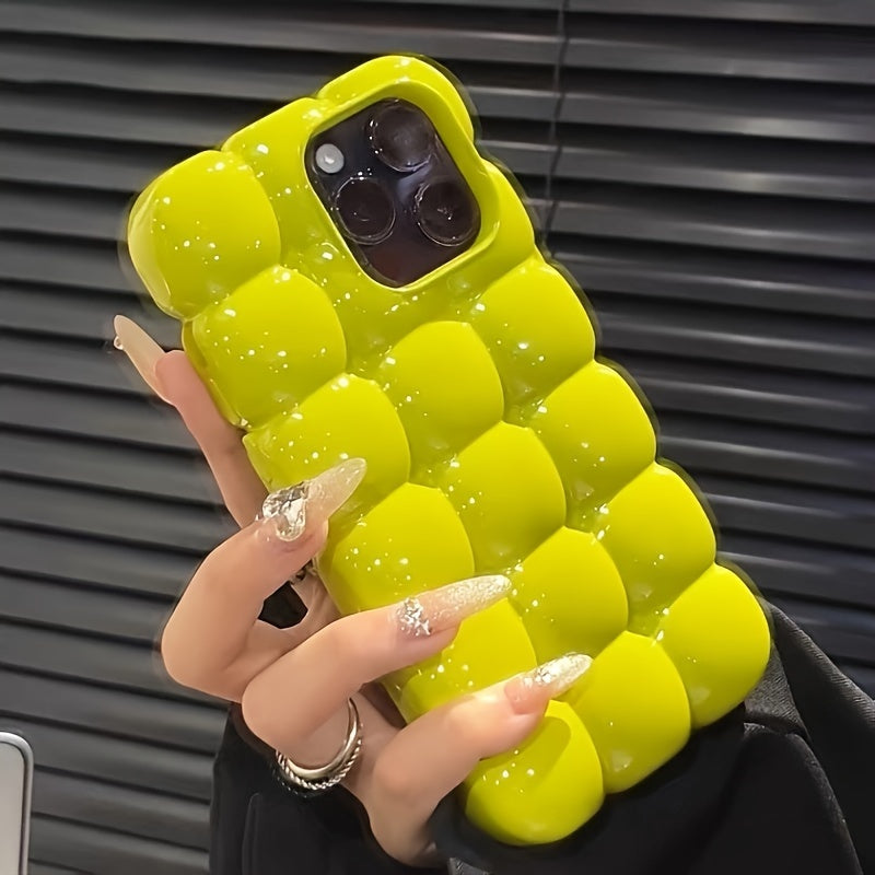 Luxlany 3D Grid Simplicity Phone Case for Iphone