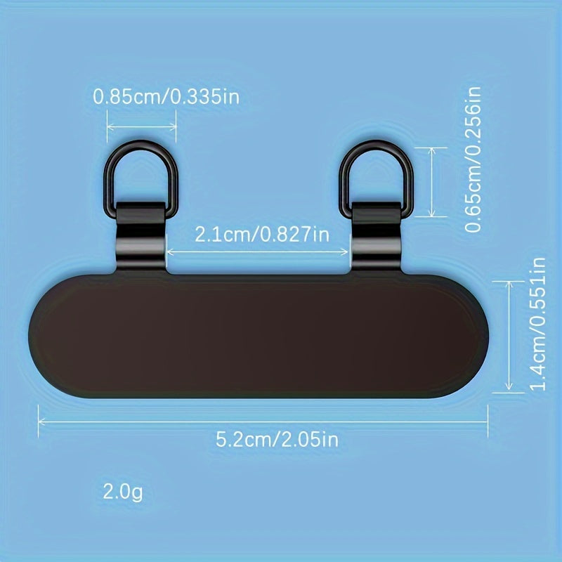 Golden Anti-loss Strong Connector - Double D Buckle Phone Clip.