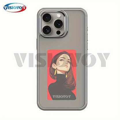 E-Ink Screen Smart Four-Color Ink Screen NFC Function Mobile Phone Case, Iphone 16/15/14/13 Pro Max, DIY Pictures, Wireless Transmission Mobile Phone Case