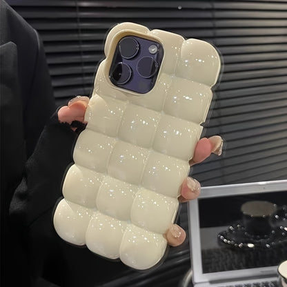 Luxlany 3D Grid Simplicity Phone Case for Iphone